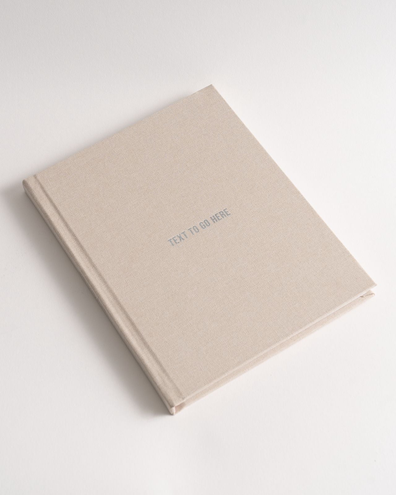 Custom Luxury Linen Wedding Card Book
