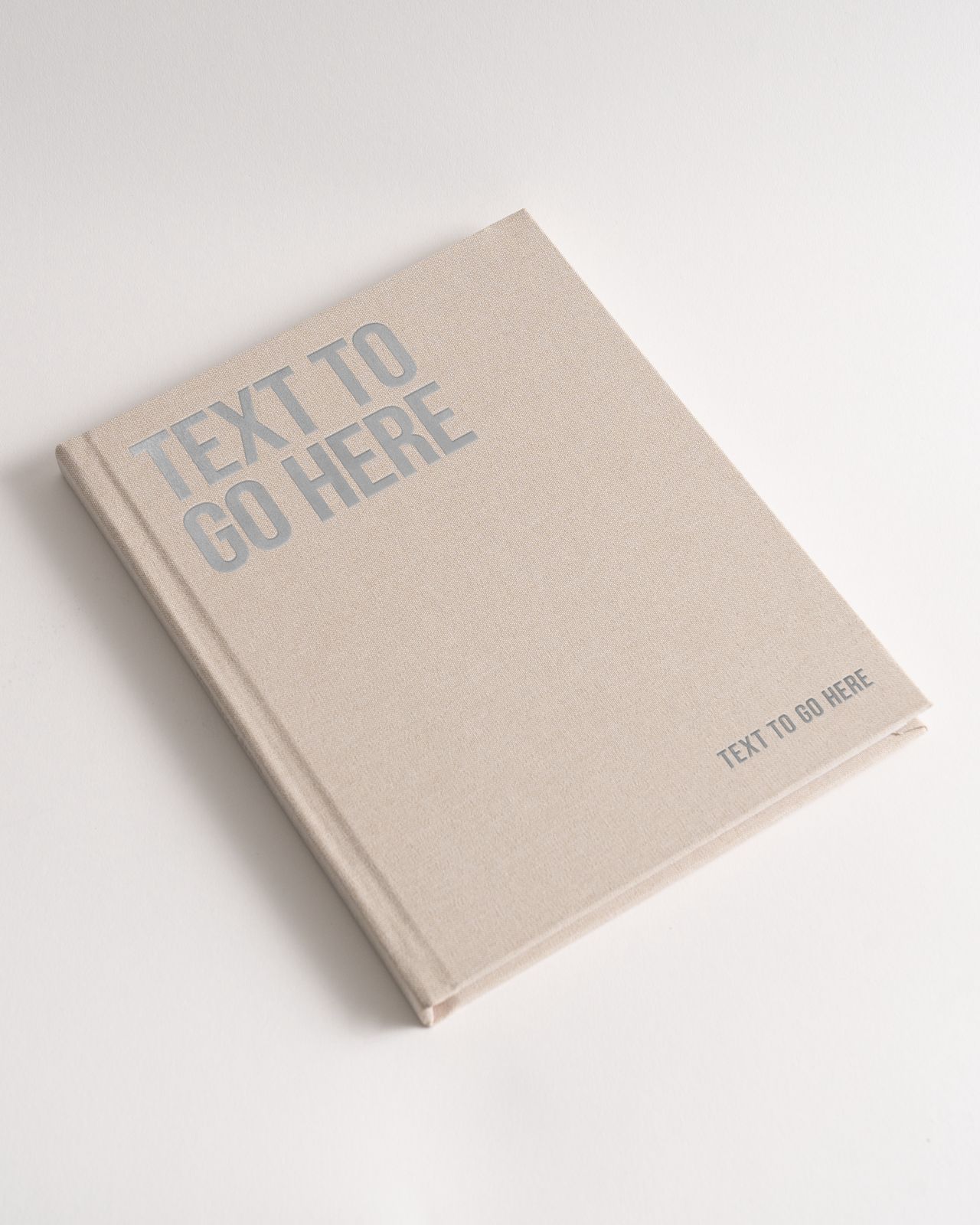Custom Luxury Linen Wedding Card Book