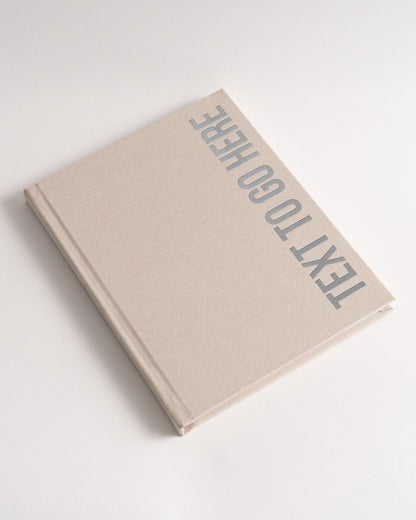 Custom Luxury Linen Wedding Card Book