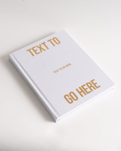 Custom Luxury Linen Wedding Card Book