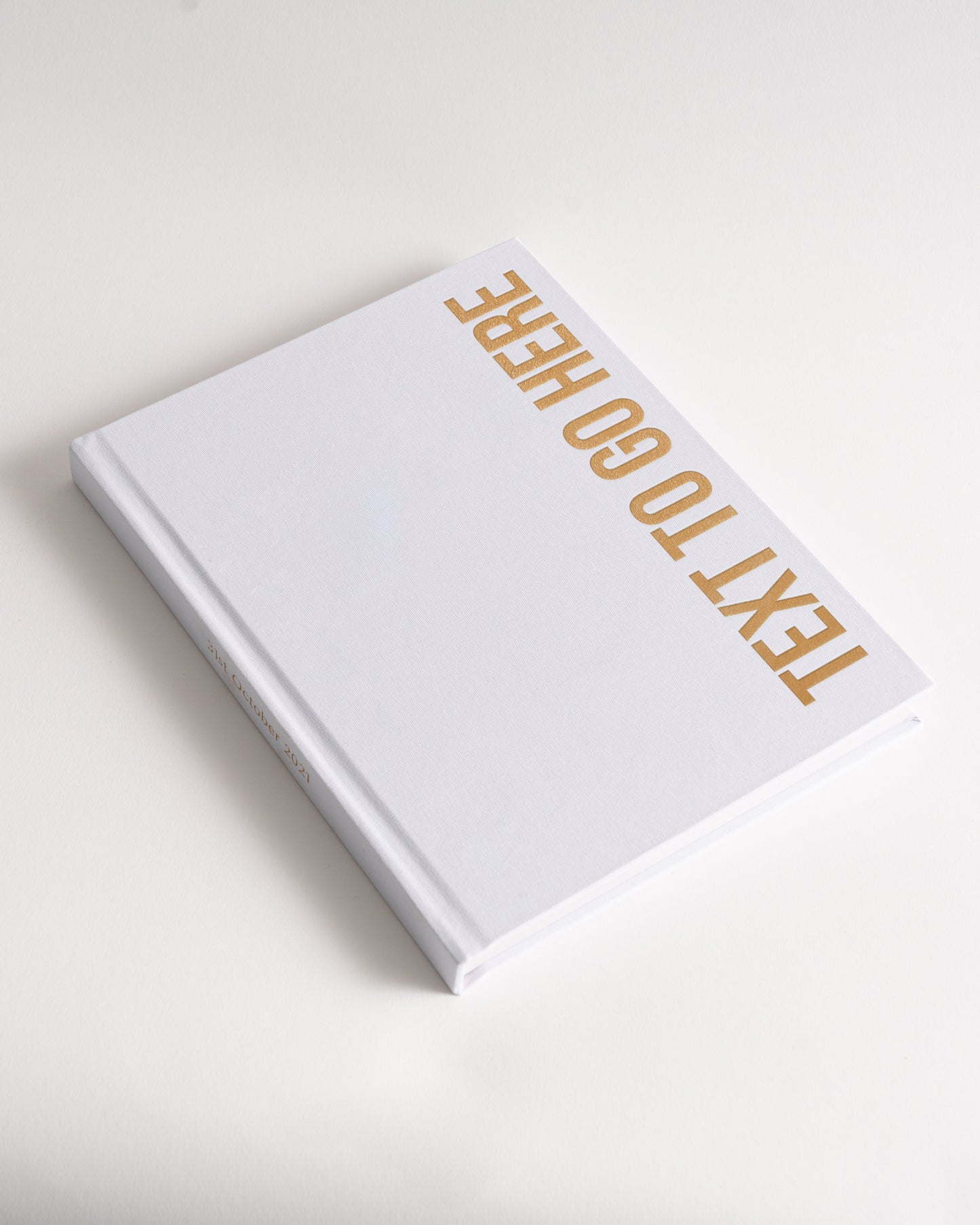 Custom Luxury Linen Wedding Card Book