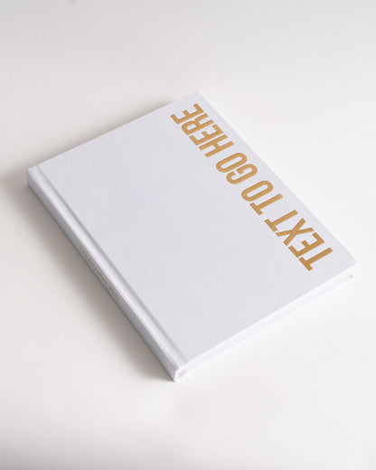 Custom Luxury Linen Wedding Card Book