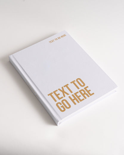Custom Luxury Linen Wedding Card Book